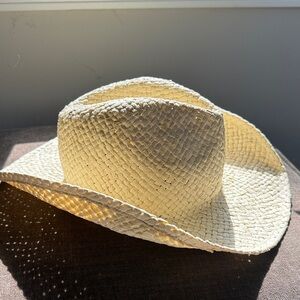 Madewell Straw Cowboy Hat
